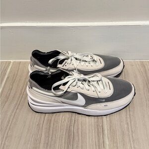 Nike Men’s Grey, White and Black Athletic Running Shoes